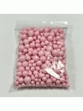 Dekorativne perle 50g roze
